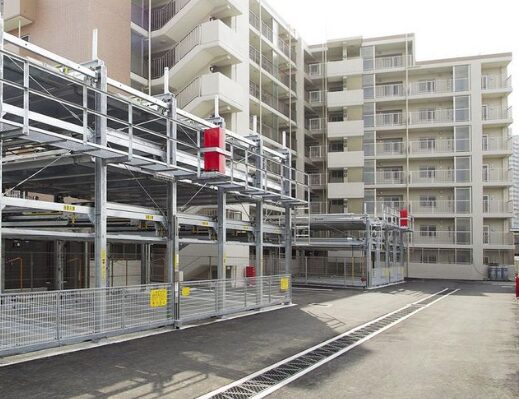 マンションの駐車場