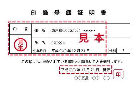 印鑑登録 引越し後にやることリスト
