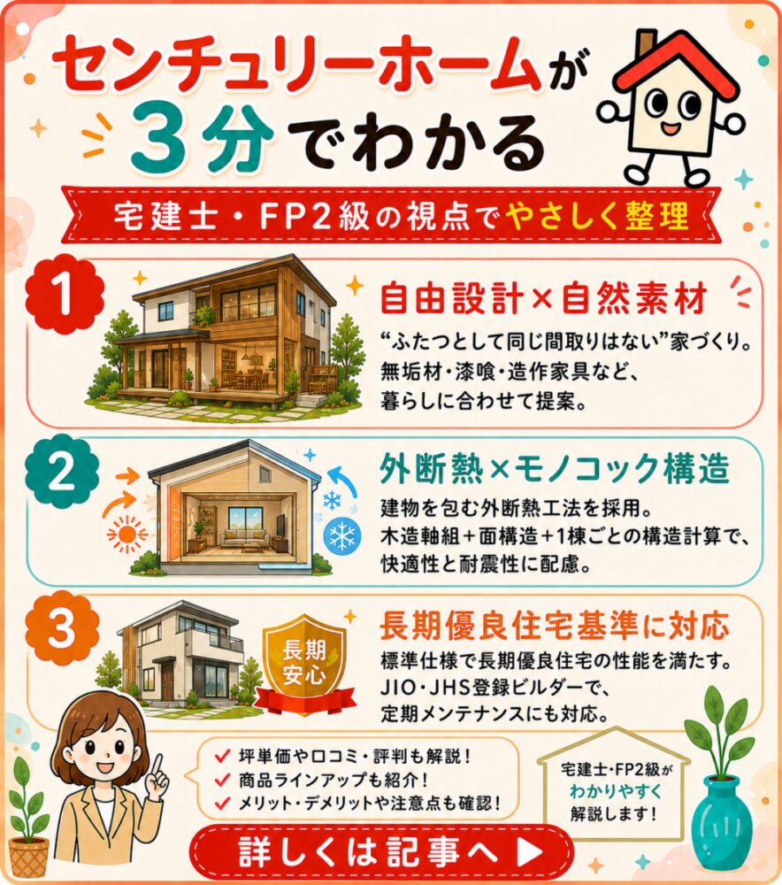 センチュリーホームが3分でわかる宅建士講座