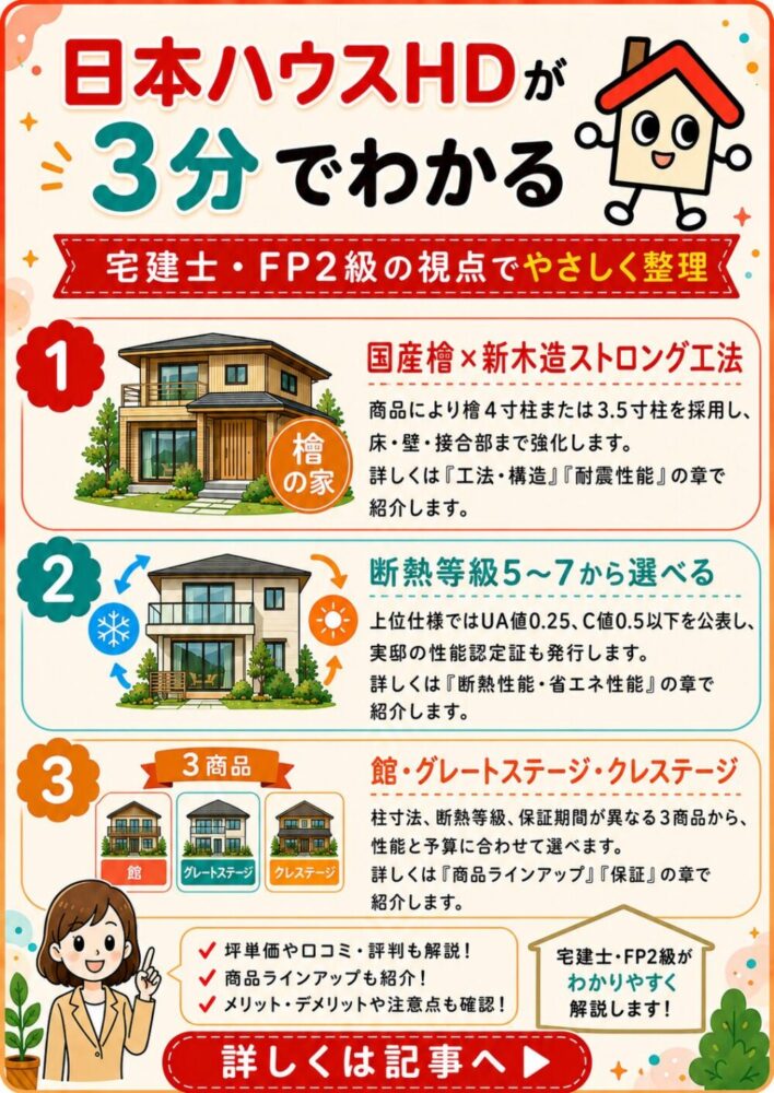 日本ハウスHDが3分でわかる宅建士講座