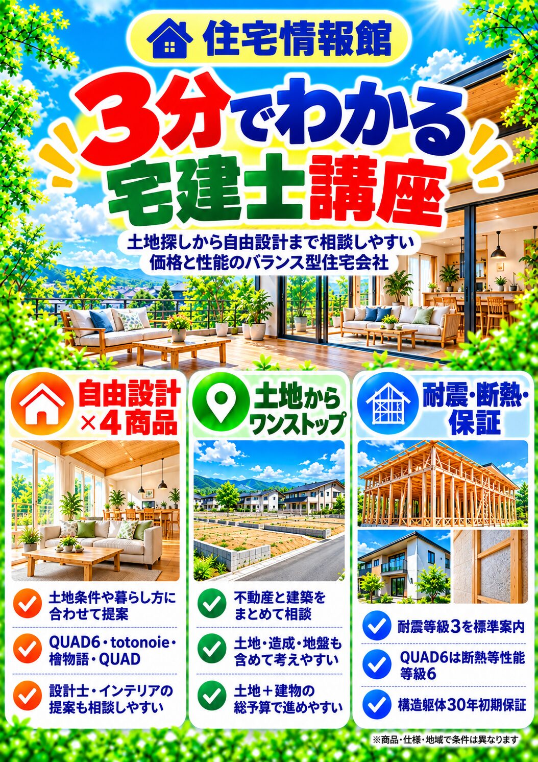住宅情報館が3分でわかる宅建士講座