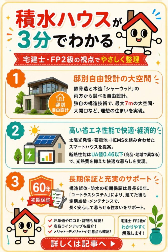 積水ハウスが3分でわかる宅建士講座