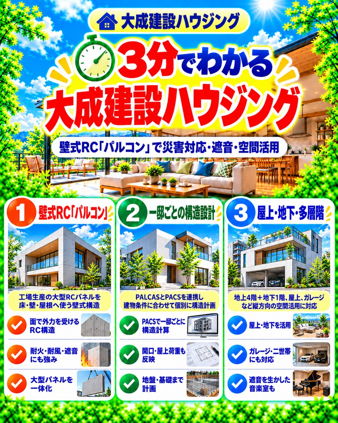 大成建設ハウジングが3分でわかる宅建士講座