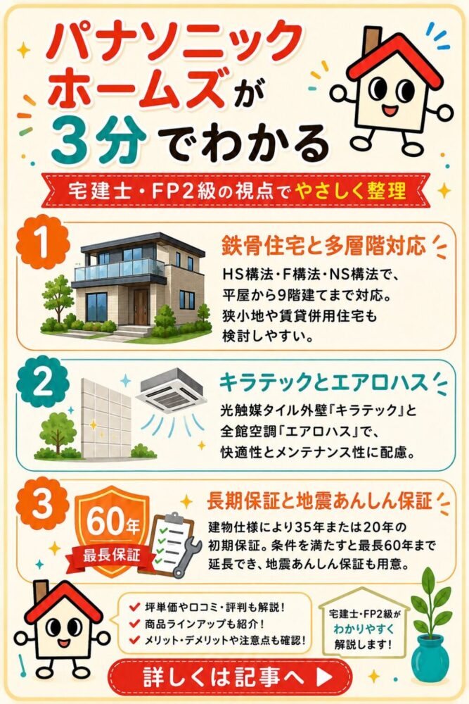 パナソニックホームズが3分でわかる宅建士講座