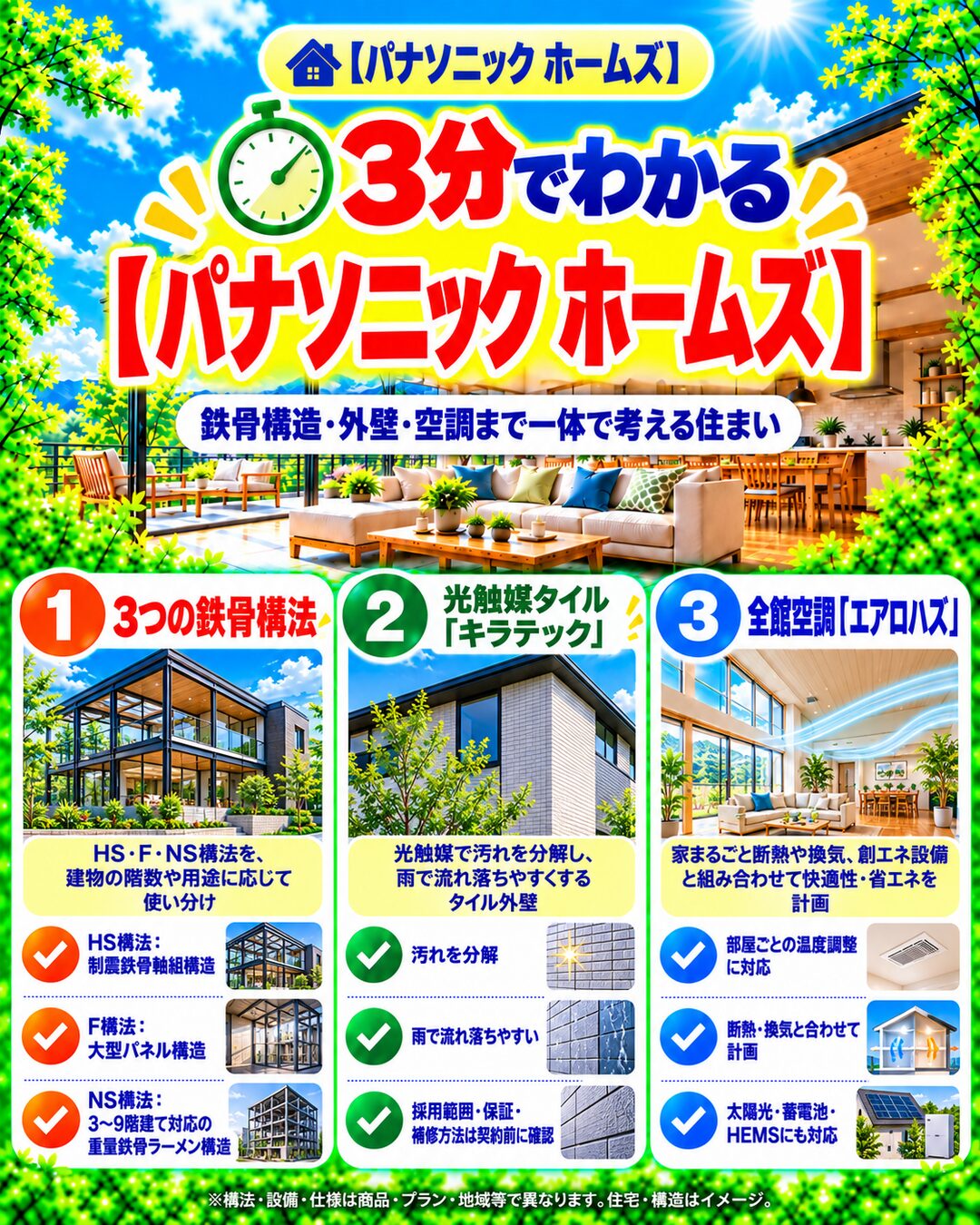 パナソニック ホームズが3分でわかる宅建士講座