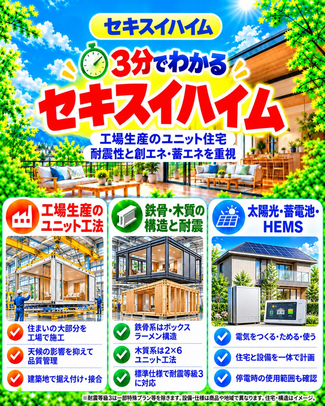 セキスイハイムが3分でわかる宅建士講座