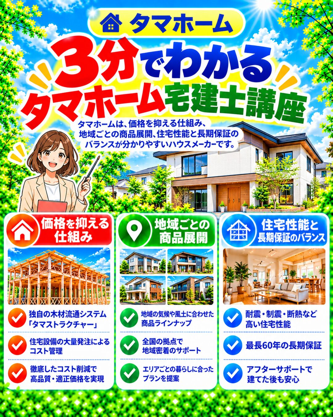 タマホームが3分でわかる宅建士講座