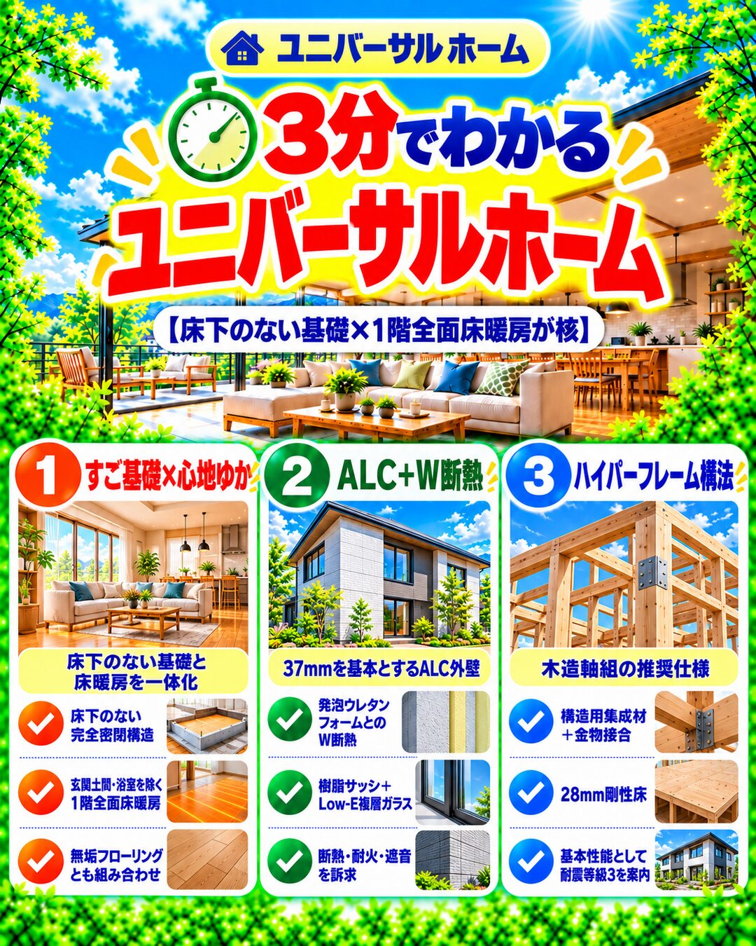 ユニバーサルホームが3分でわかる宅建士講座