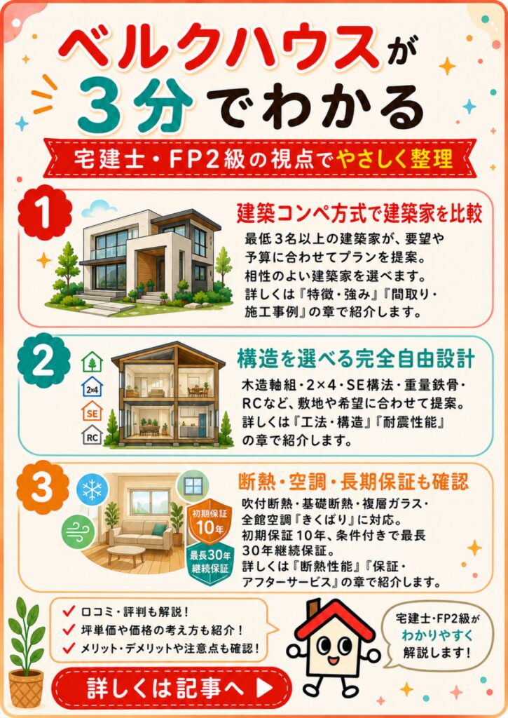 ベルクハウスが3分でわかる宅建士講座