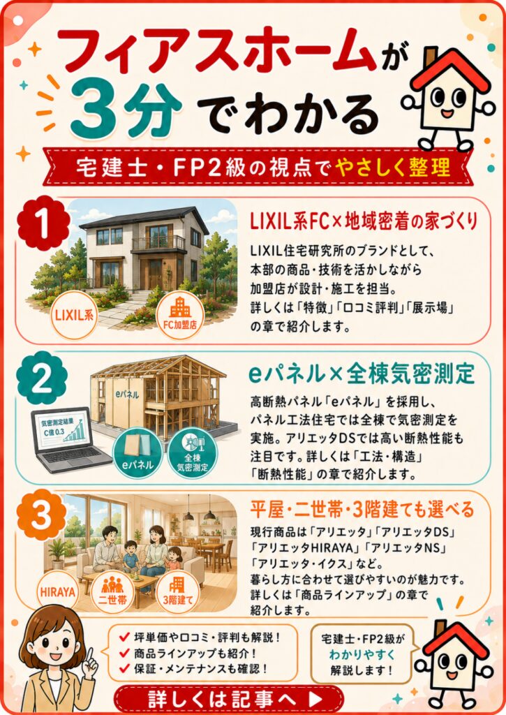 フィアスホームが3分でわかる宅建士講座