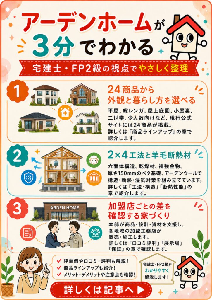 アーデンホームが3分でわかる宅建士講座