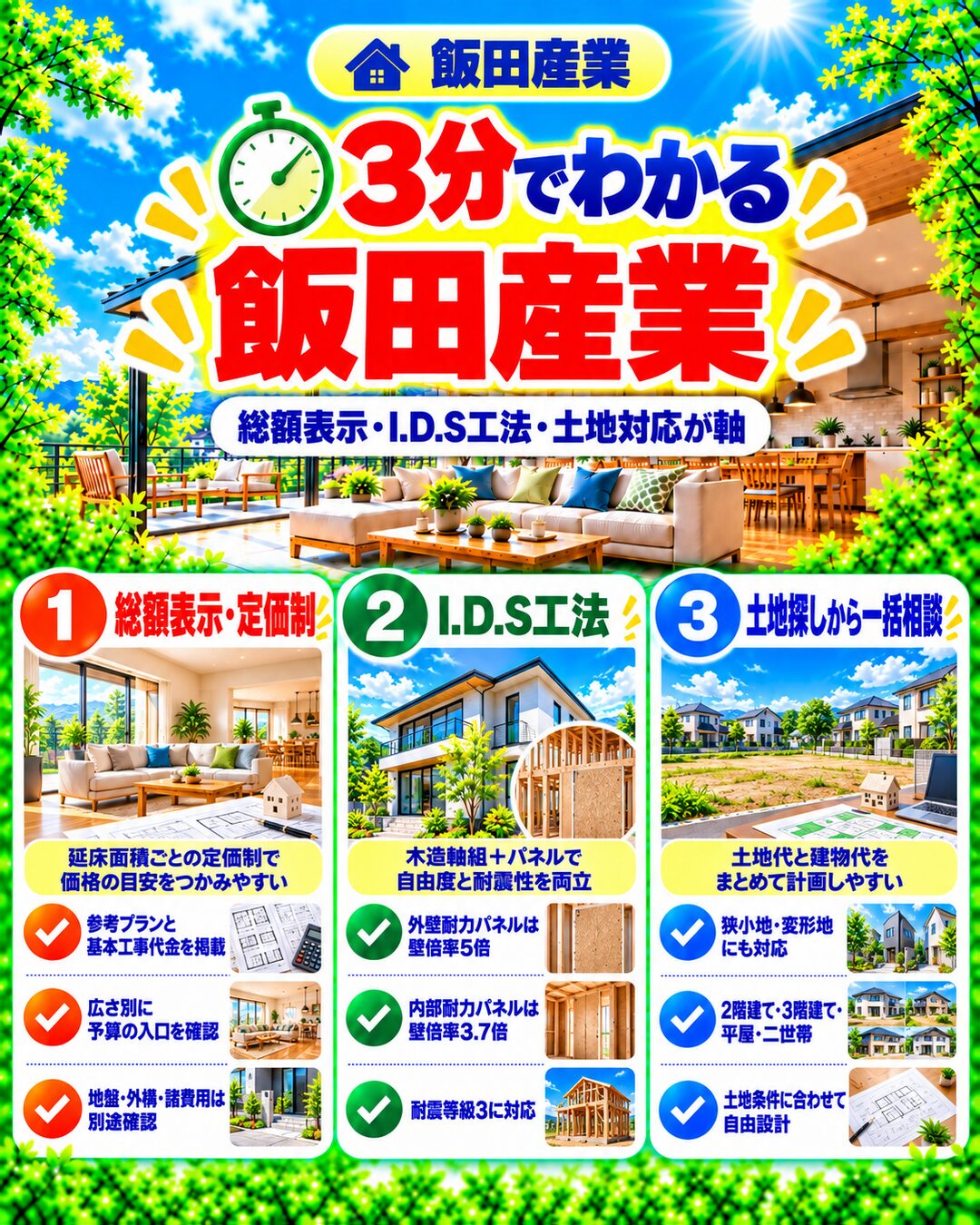 飯田産業が3分でわかる宅建士講座