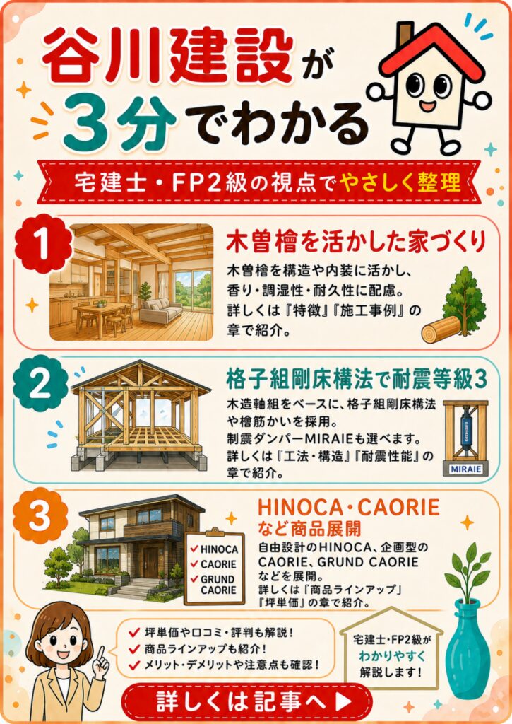 谷川建設(TANIGAWA)が3分でわかる宅建士講座