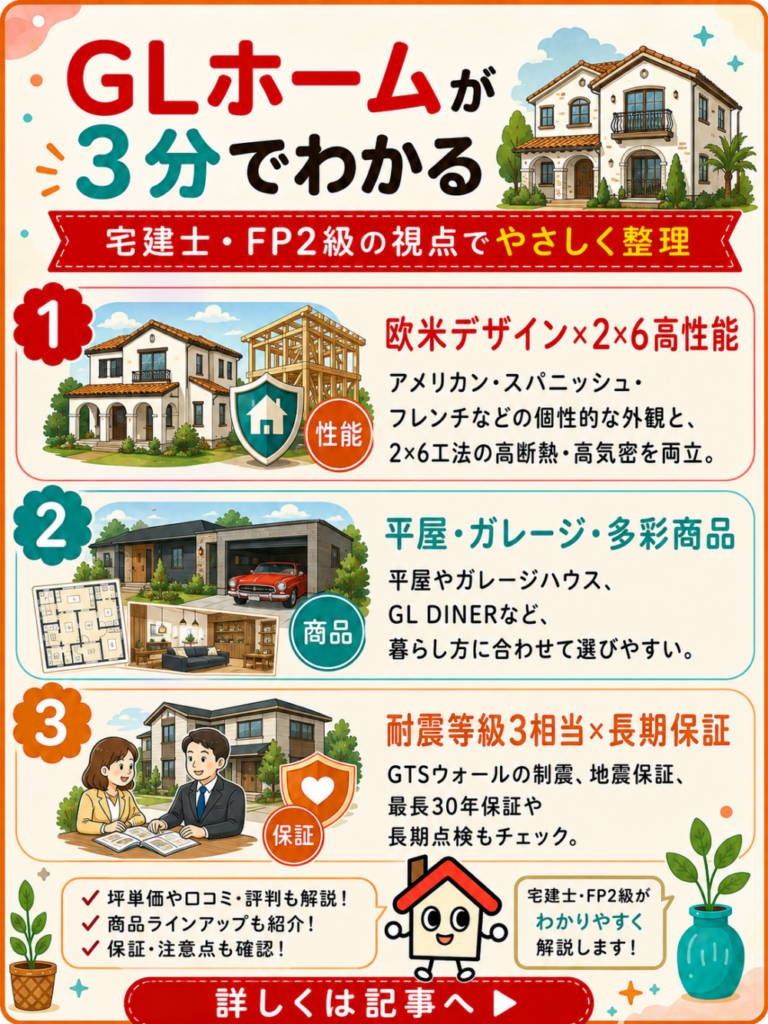 GLホームが3分でわかる宅建士講座