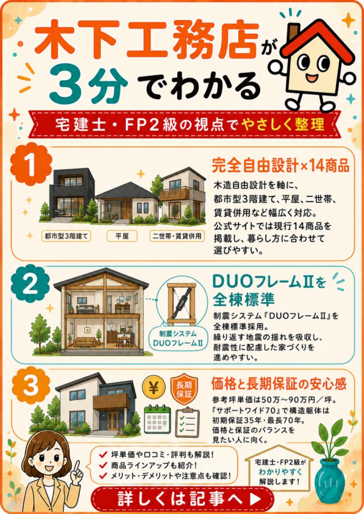 木下工務店が3分でわかる宅建士講座