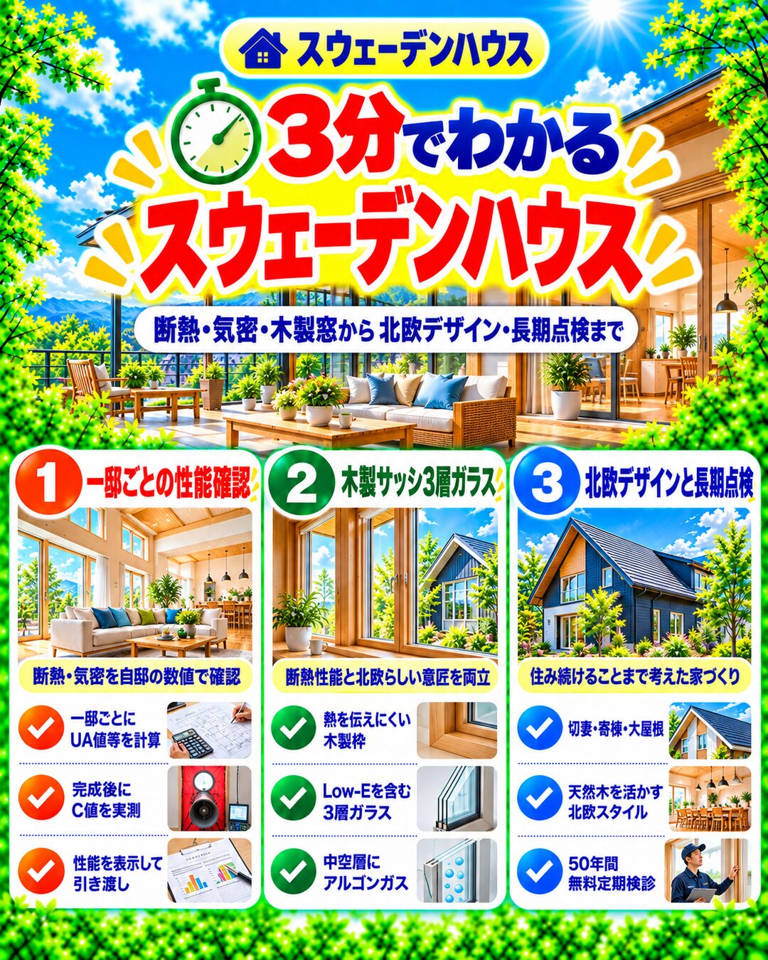 スウェーデンハウスが3分でわかる宅建士講座