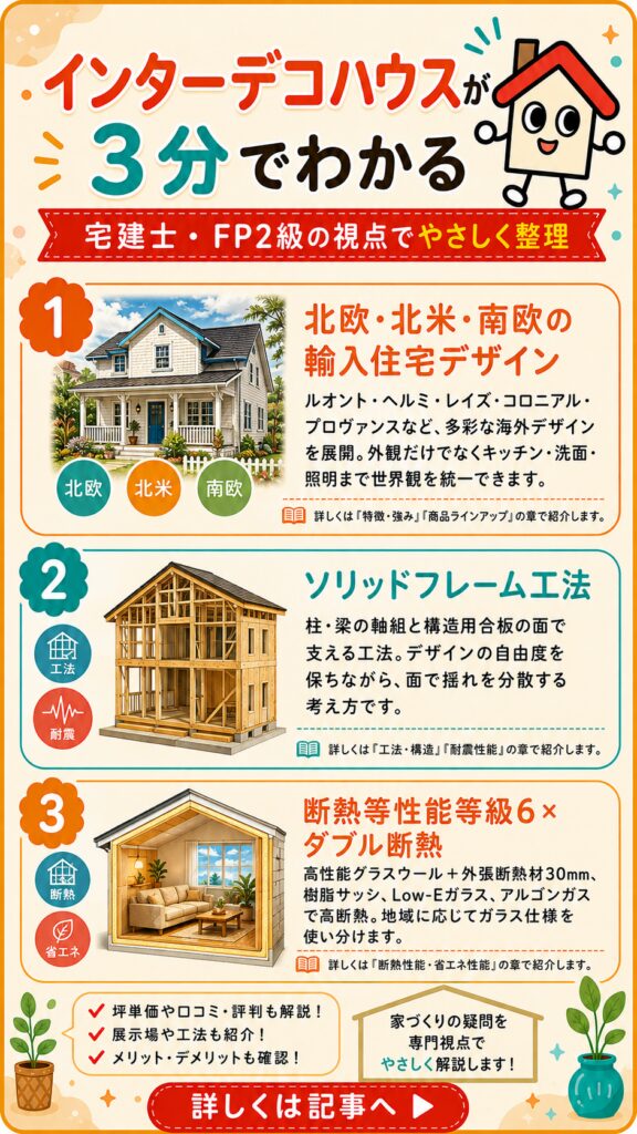 インターデコハウスが3分でわかる宅建士講座