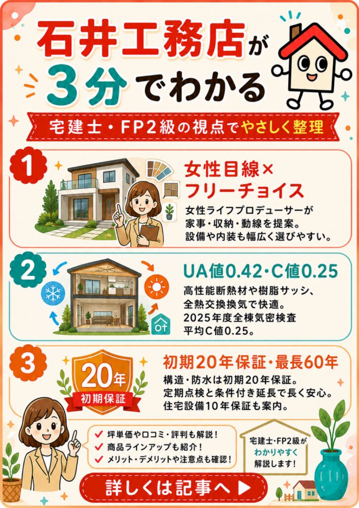 石井工務店が3分でわかる宅建士講座