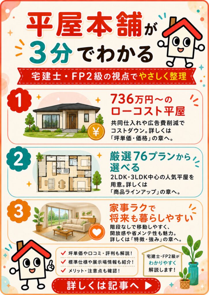 平屋本舗が3分でわかる宅建士講座
