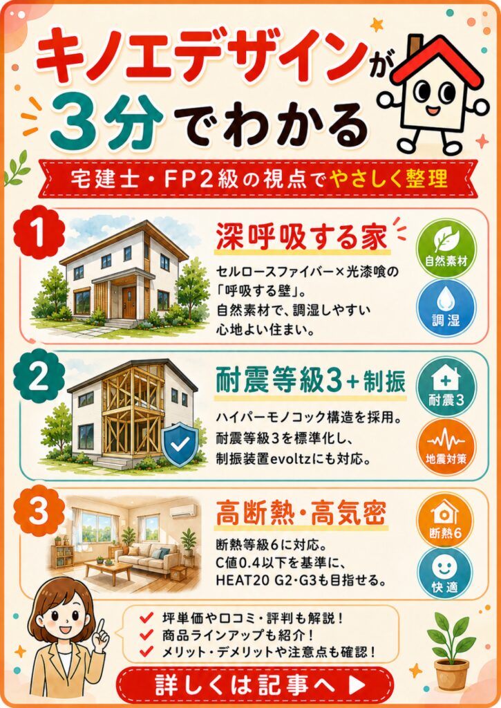 キノエデザイン（秋山住研）が3分でわかる宅建士講座