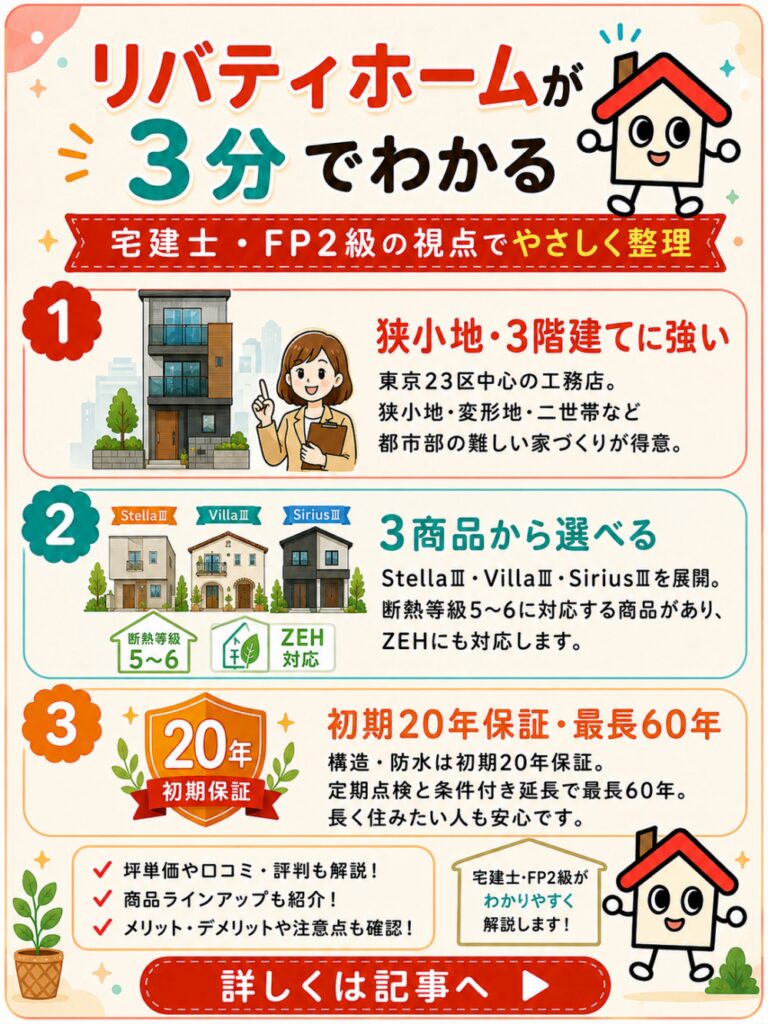 リバティホームが3分でわかる宅建士講座