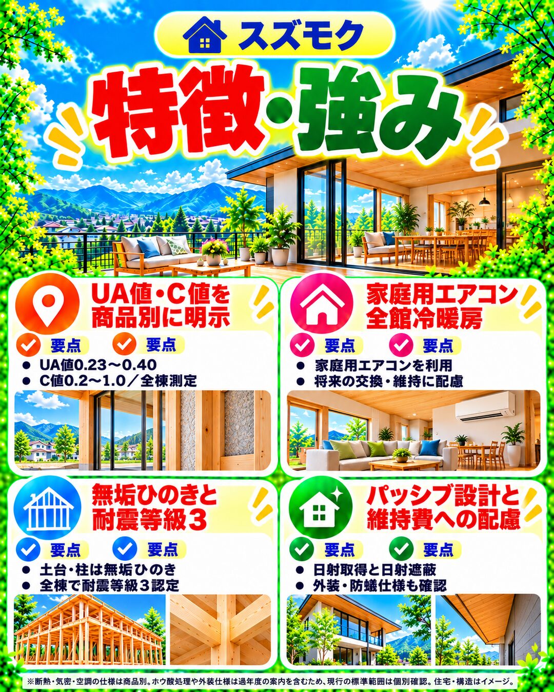 スズモクの特徴・強み
