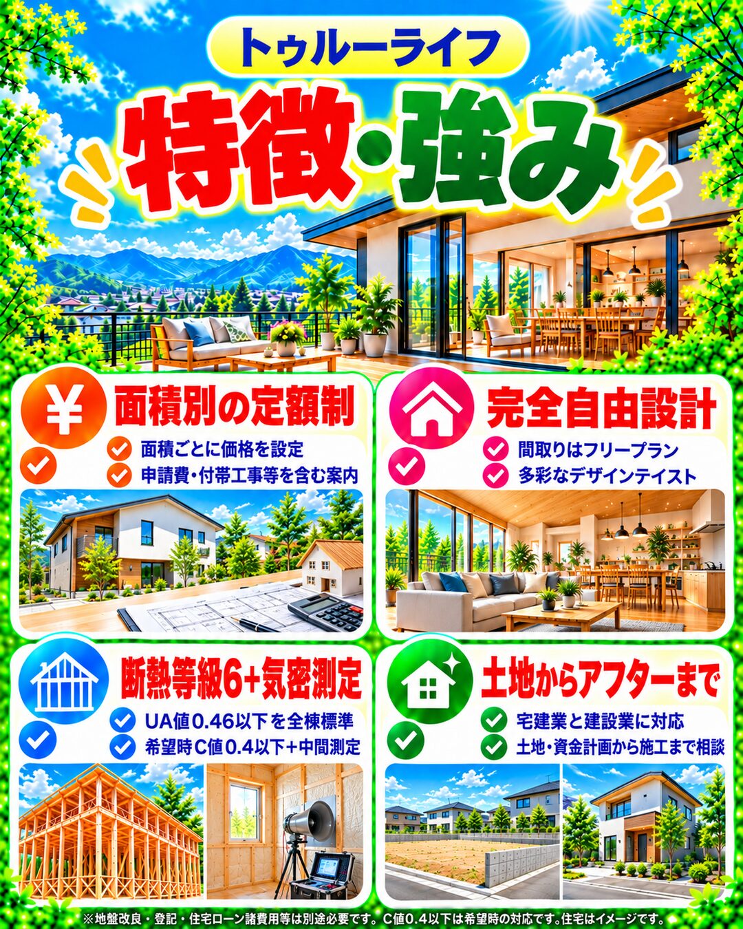トゥルーライフの特徴・強み