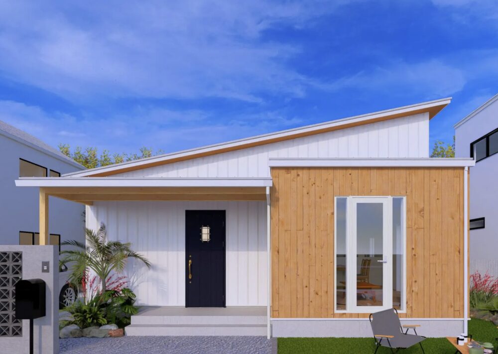 WOOD BOXの間取り・施工事例