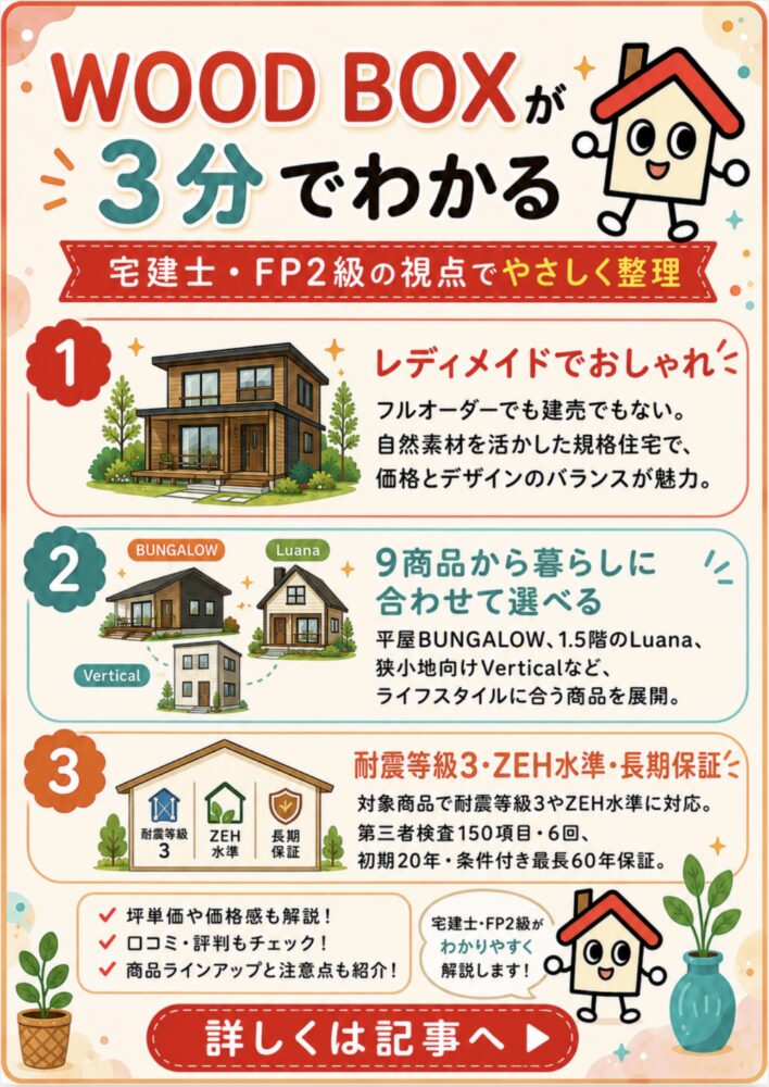 WOOD BOXが3分でわかる宅建士講座