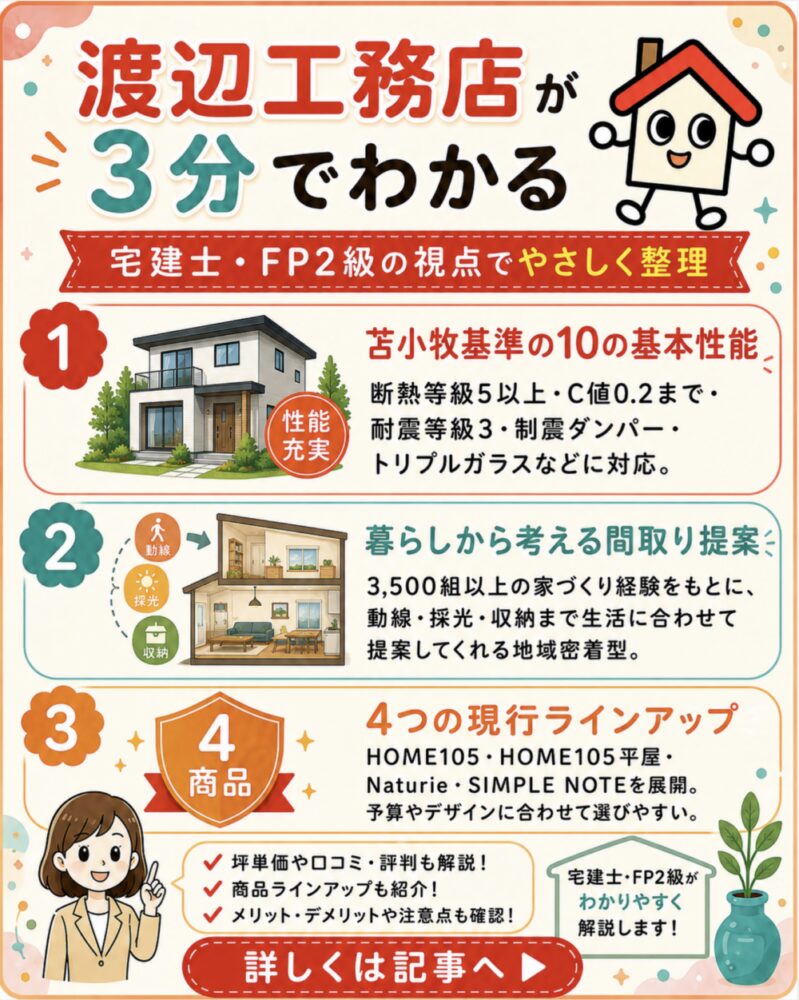 渡辺工務店が3分でわかる宅建士講座