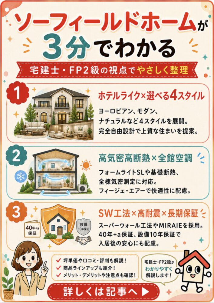 ソーフィールドホームが3分でわかる宅建士講座