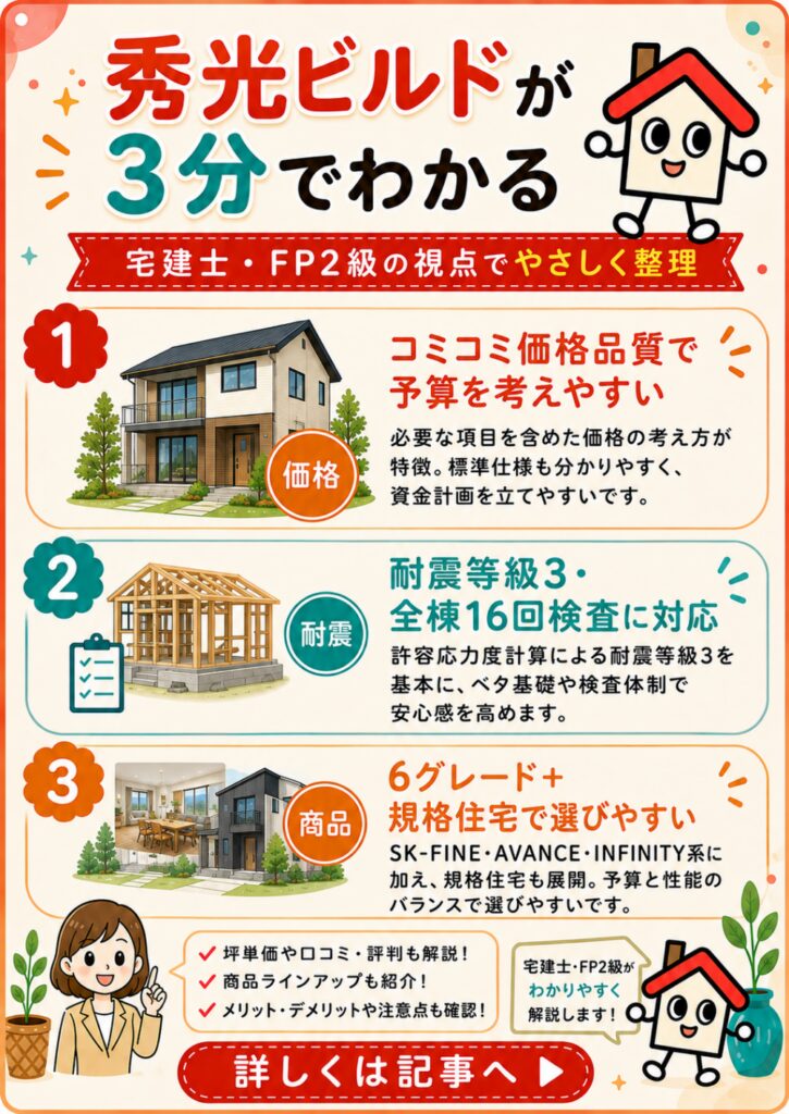 秀光ビルドが3分でわかる宅建士講座