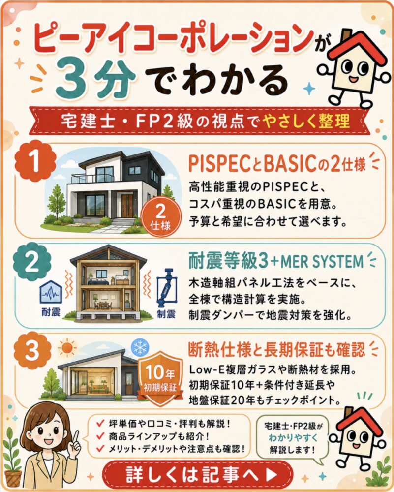ピーアイコーポレーションが3分でわかる宅建士講座