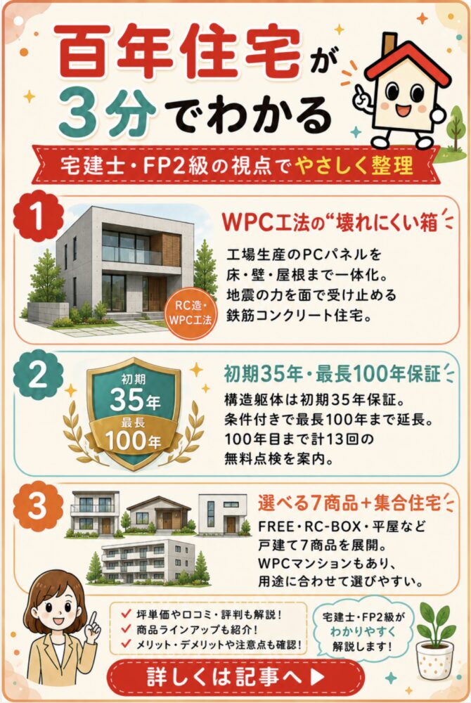 百年住宅が3分でわかる宅建士講座