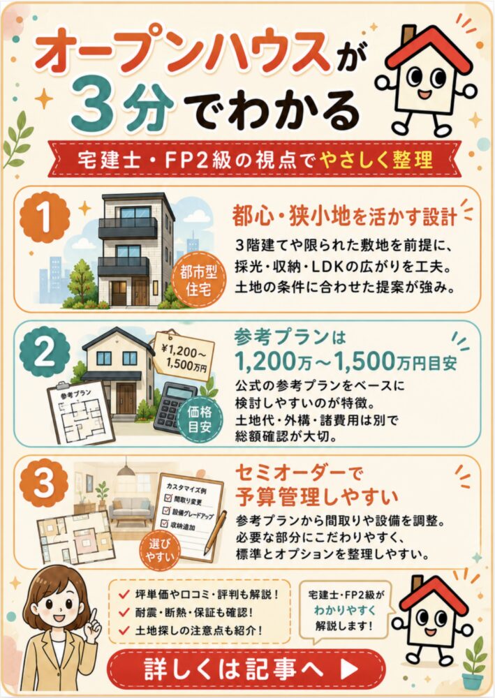 オープンハウスが3分でわかる宅建士講座