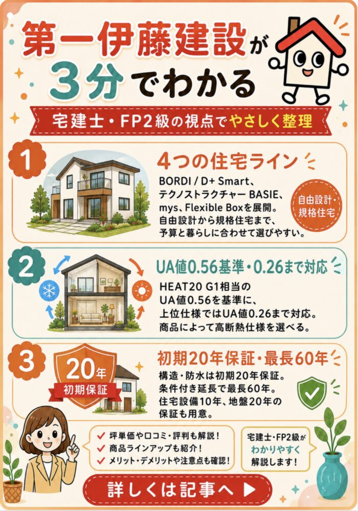 第一伊藤建設が3分でわかる宅建士講座