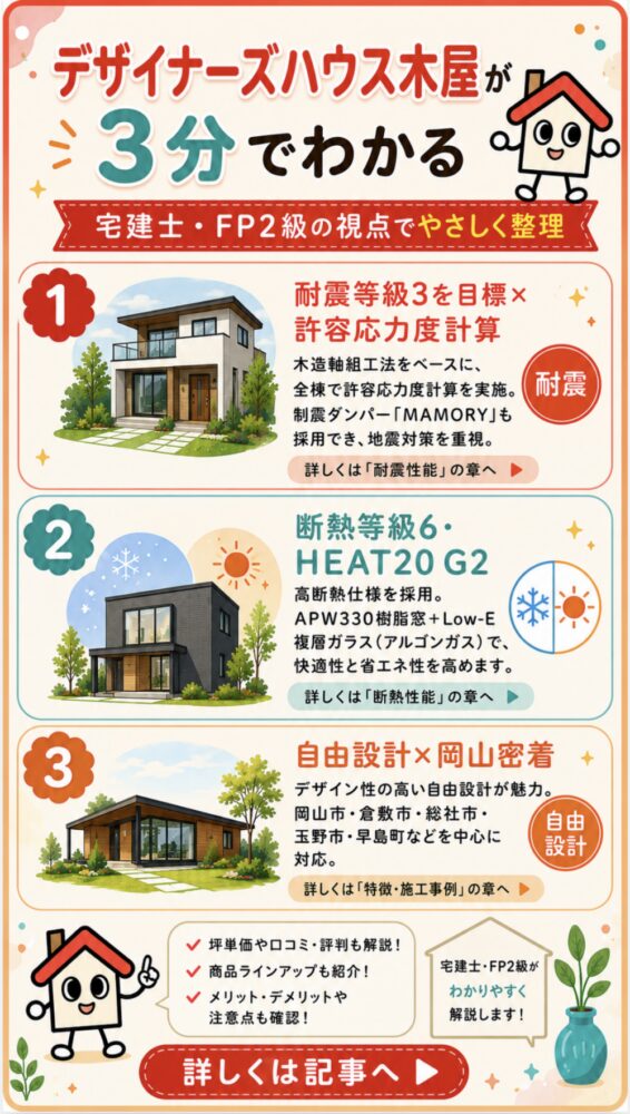 デザイナーズハウス木屋が3分でわかる宅建士講座