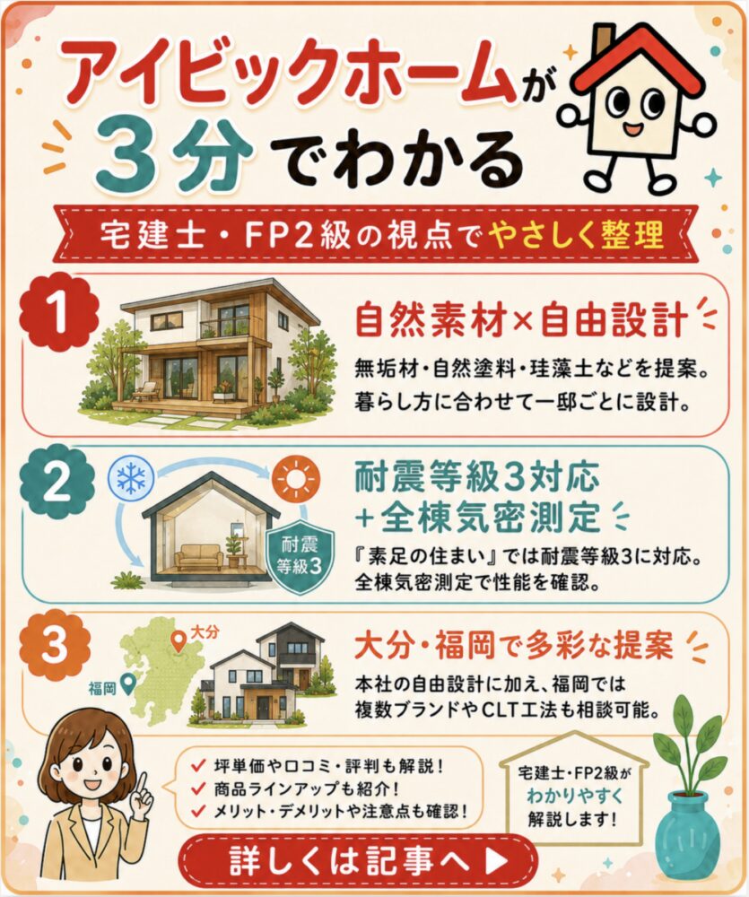 アイビックホームが3分でわかる宅建士講座