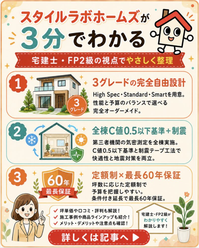 スタイルラボホームズが3分でわかる宅建士講座