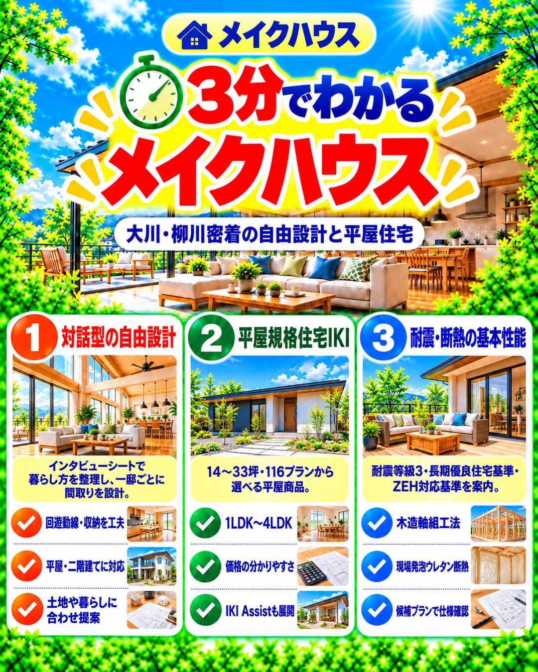 メイクハウスが3分でわかる宅建士講座