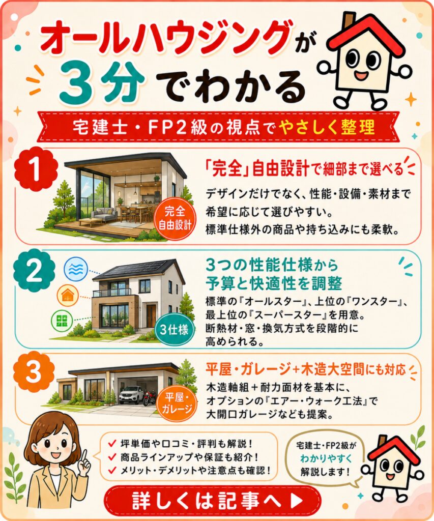 オールハウジングが3分でわかる宅建士講座