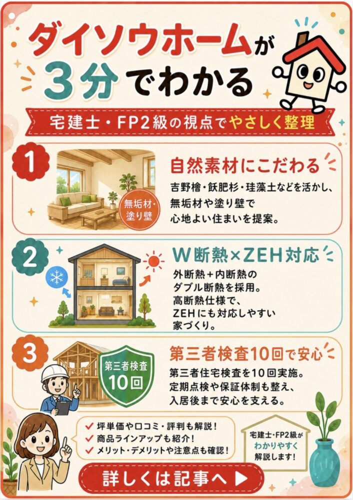 ダイソウホームが3分でわかる宅建士講座