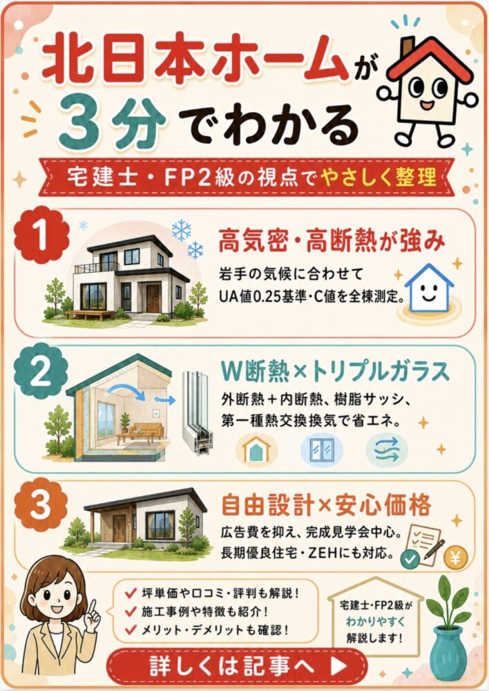 北日本ホームが3分でわかる宅建士講座