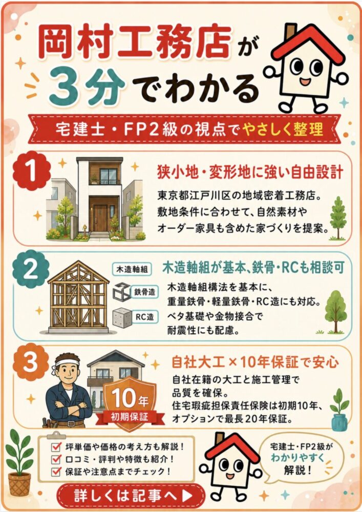 岡村工務店が3分でわかる宅建士講座