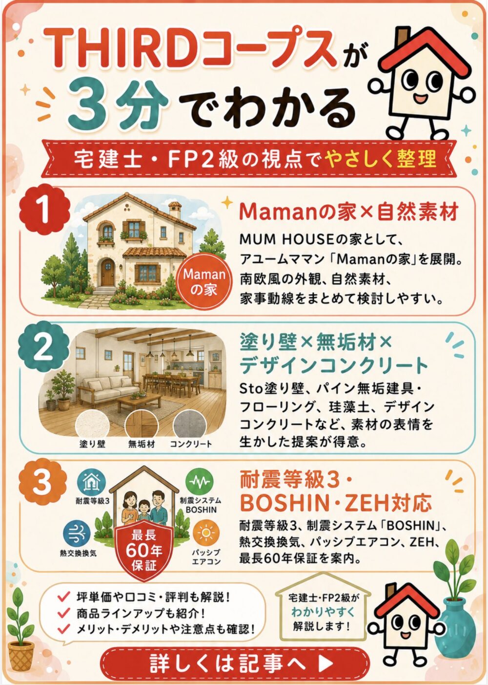 THIRDコープスが3分でわかる宅建士講座