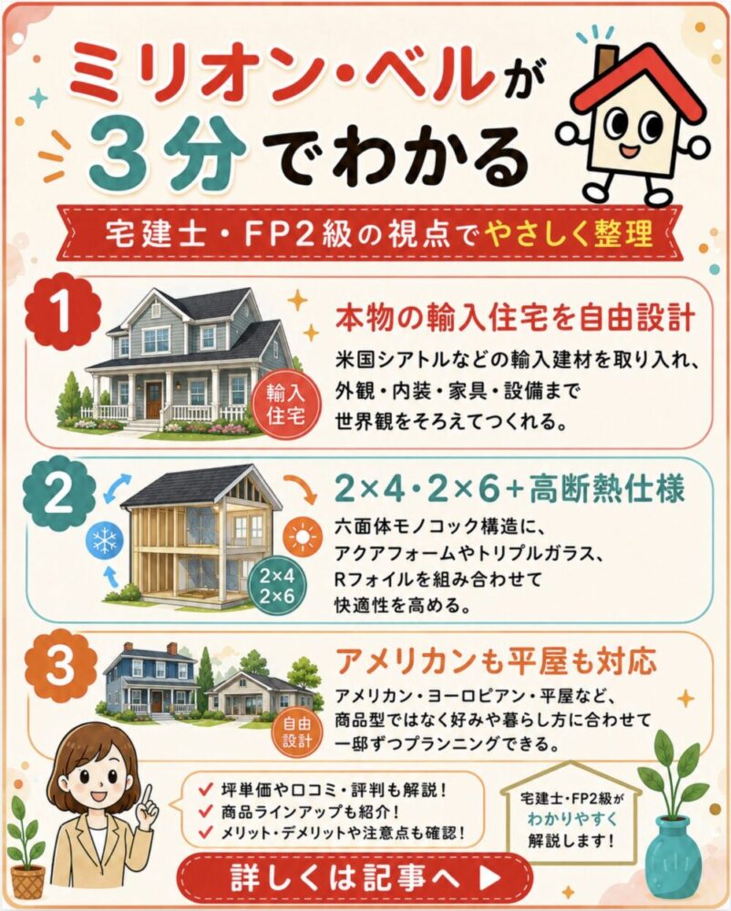 ミリオン・ベルが3分でわかる宅建士講座
