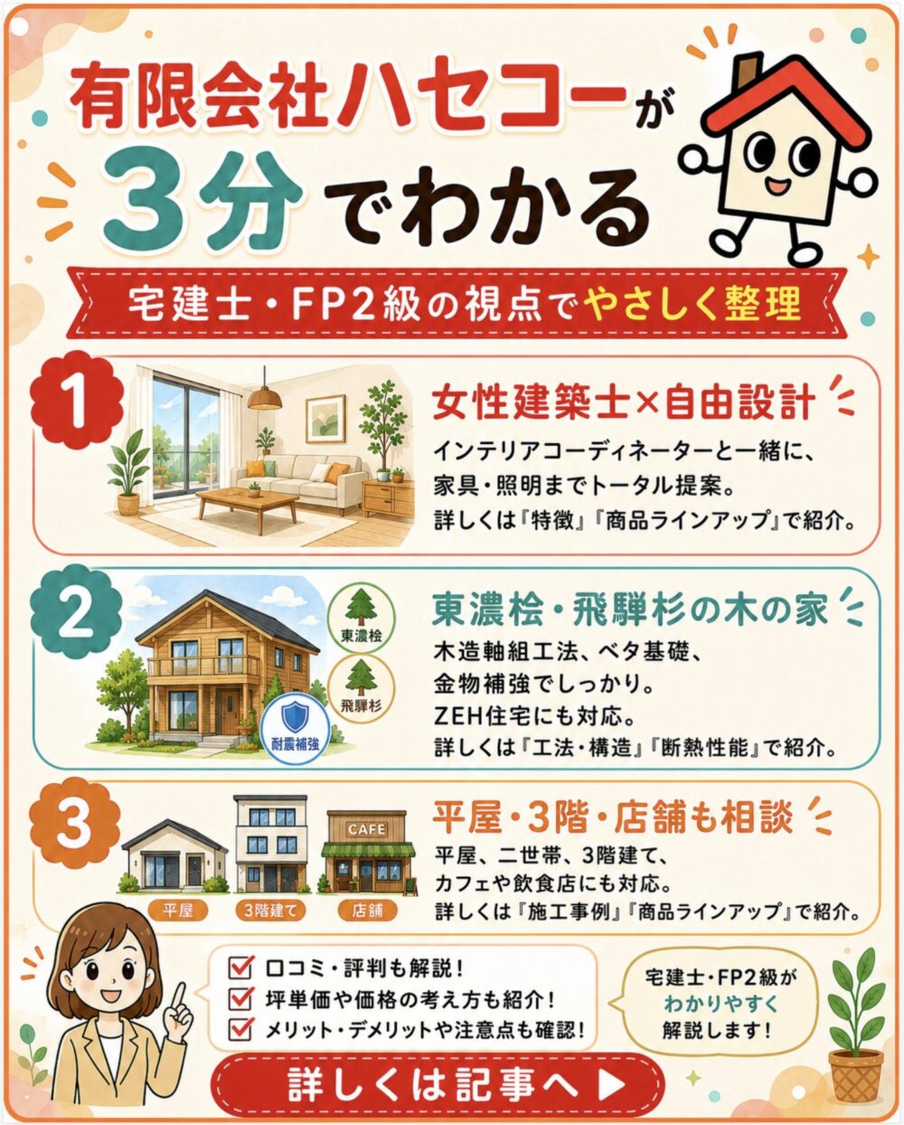 有限会社ハセコーが3分でわかる宅建士講座