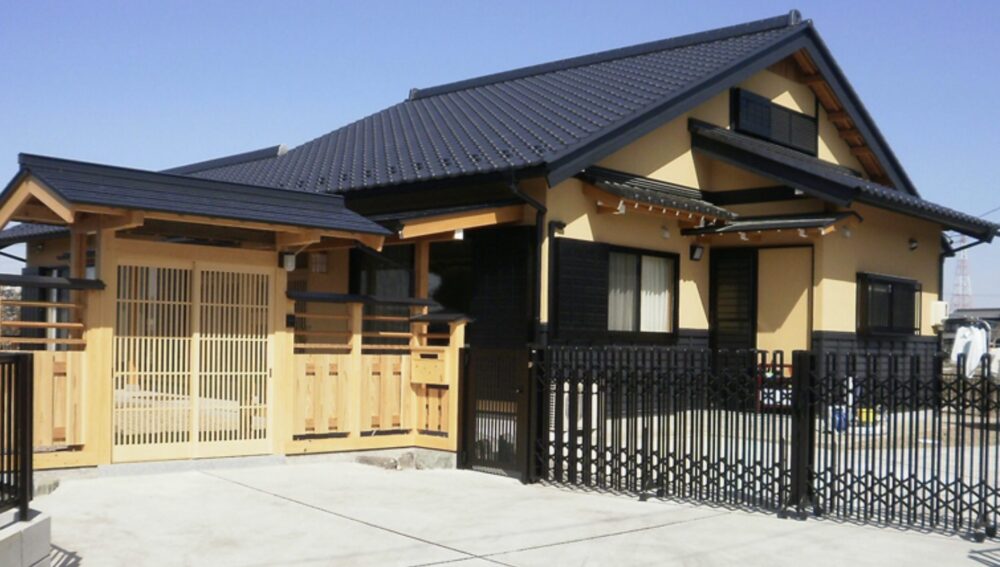 二村技建の施工事例|和風住宅の外観