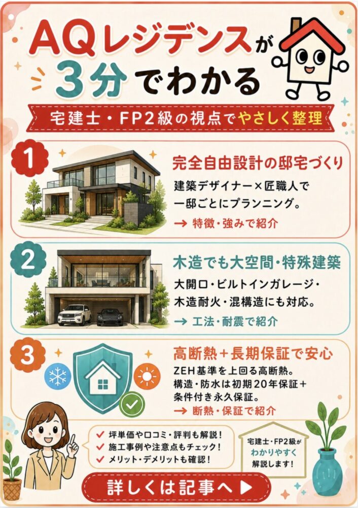 AQレジデンスが3分でわかる宅建士講座