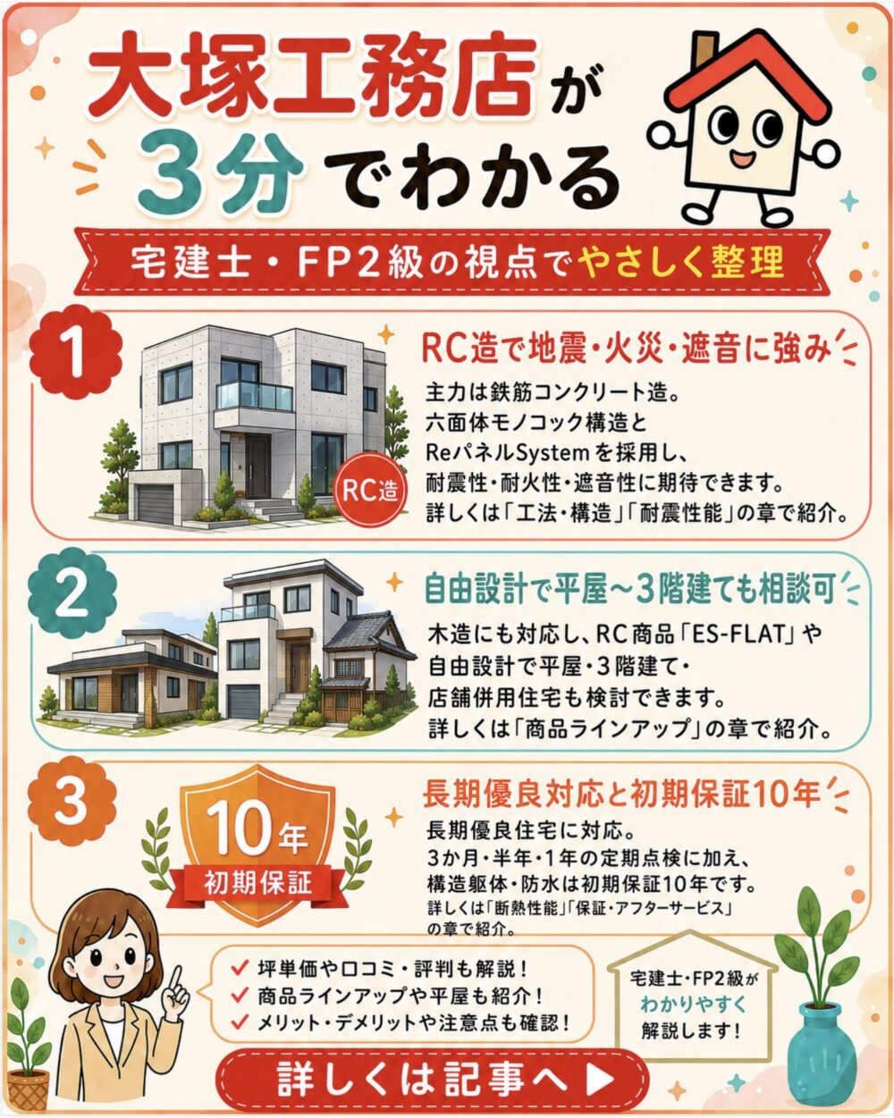 大塚工務店が3分でわかる宅建士講座
